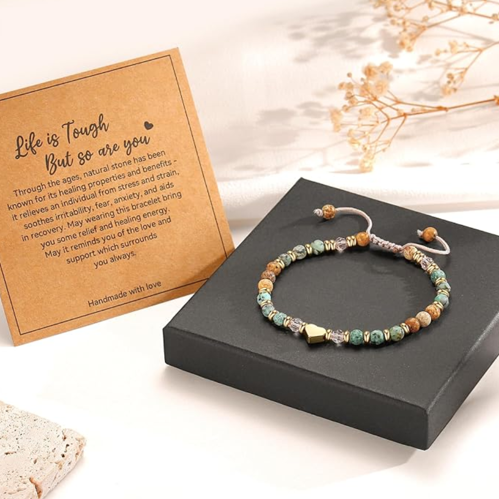Life is Tough But So Are You Stone Bracelet